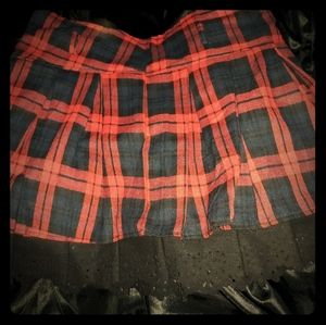 Plaid Skirt
